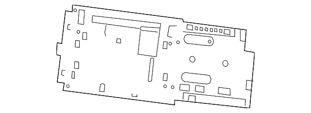 39171-T7W-A71 Деталь AUDIO UNIT ASSY., BASE (PANASONIC)