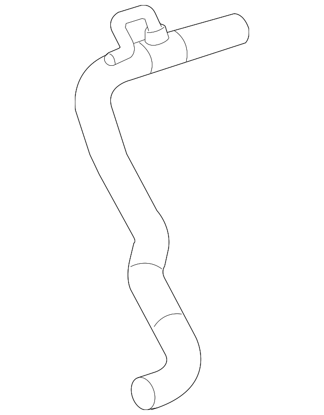 16571-0P170 UPPER HOSE