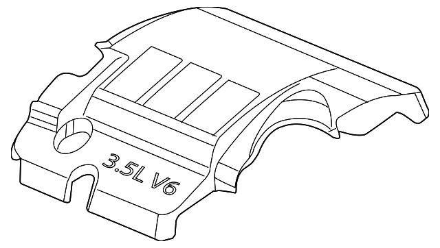 4891936AE Деталь ENGINE COVER