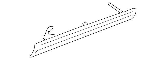 UB05AJ6AB Деталь LOWER CLADDING, LEFT