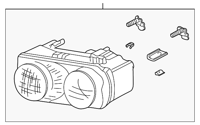 33150-ST7-A02 Деталь HEADLIGHT ASSY., L.