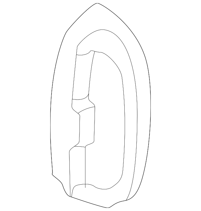 255510W002 Деталь CRUISE SWITCH COVER