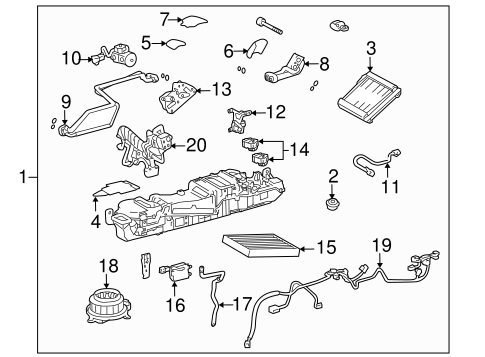 LS600h AUXILIARY HEATER & AC 3