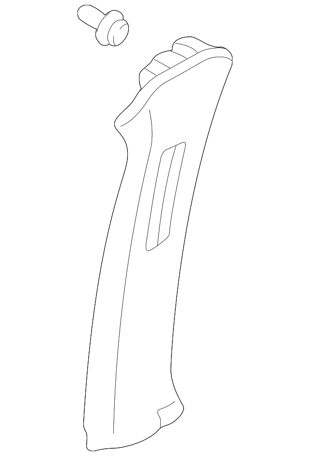 84181-S0X-A12ZA Деталь GARNISH ASSY., L. QUARTER PILLAR *NH302L