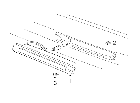 Uplander HIGH MOUNTED STOP LAMP