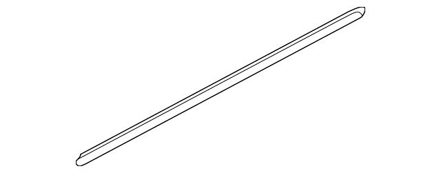 5FX96DX9AB Деталь BODY SIDE MLDG, LEFT
