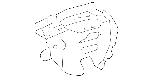 55705-60020 Деталь COWL SIDE PANEL, RIGHT