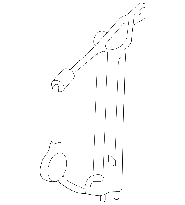 8L8Z-7827000-A Деталь WINDOW REGULATOR, RIGHT