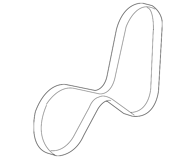 12578001 Деталь AC BELT