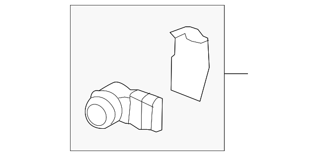 39680-TV0-E01YH Деталь SENSOR ASSY., PARKING *NH782M* (GRAPHITE