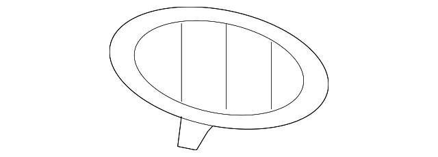 230-831-04-59-7379 Деталь VENT GRILLE, RIGHT