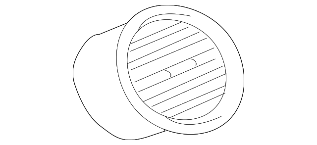 230-830-02-54-7379 Деталь VENT GRILLE, RIGHT