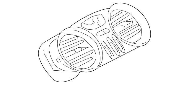 230-830-04-54-9116 Деталь VENT GRILLE
