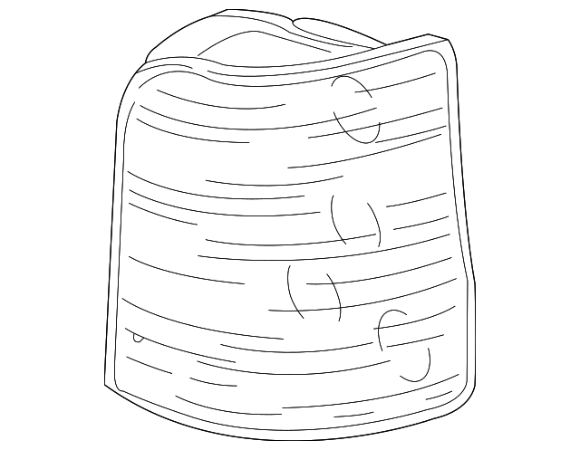 92421-4D130 Деталь LENS & HOUSING, RIGHT