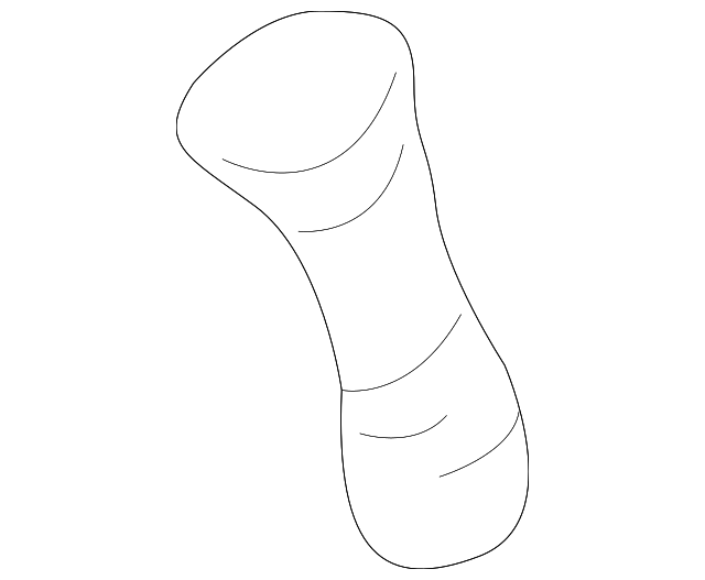 B25D881G9A43 Деталь HEADREST GUIDE, LEFT