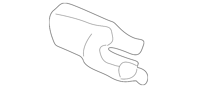 GE4T57052B90 Деталь TRACK END COVER, LEFT