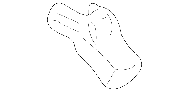GE4T57042B43 Деталь TRACK END COVER, LEFT