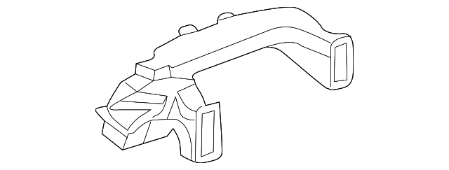 15799648 FRONT DUCT, RIGHT