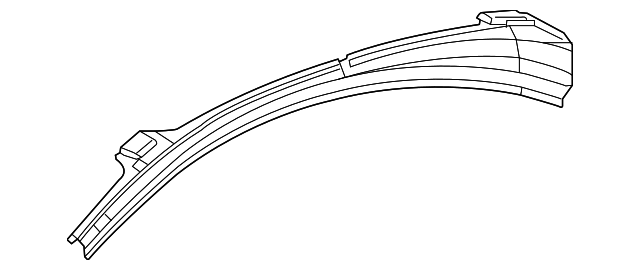 216-637-03-45 Деталь ROOF RAIL, LEFT