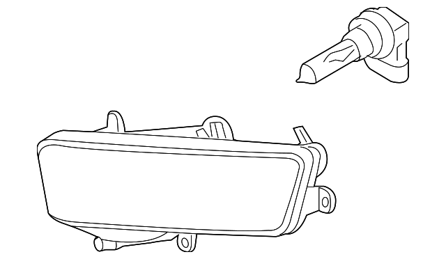 4F0-941-699-A Деталь FOG LAMP ASSY, LEFT