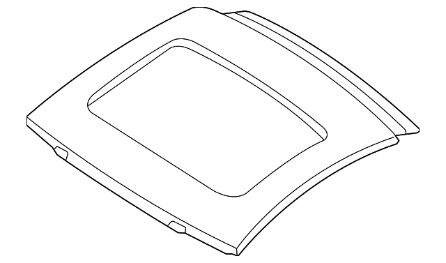 MN186589 Деталь ROOF PANEL