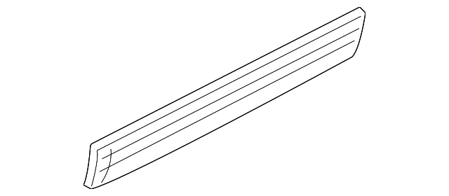 80871-ZS00E Деталь BODY SIDE MLDG, LEFT