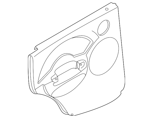 96410846 Деталь TRIM PANEL ASSY, LEFT