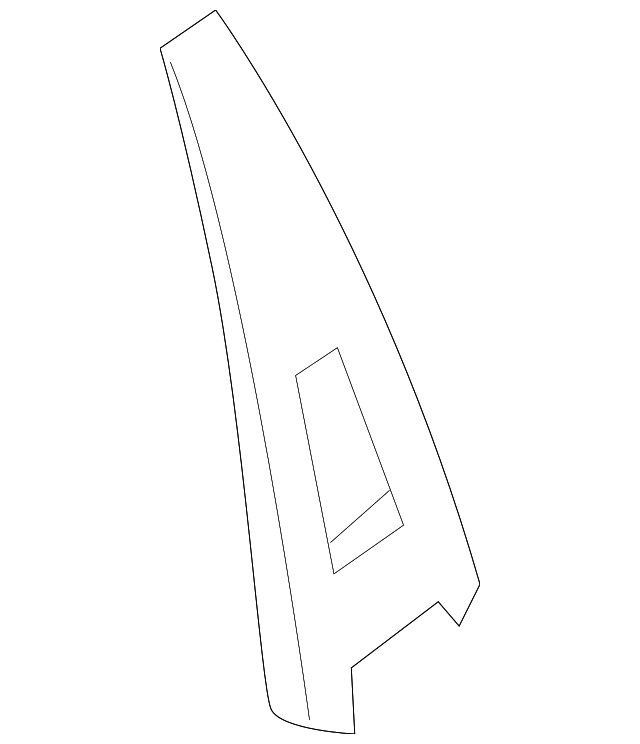 96537555 Деталь COVER, RIGHT