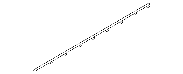 51-76-7-146-093 Деталь LOWER SEAL STRIP, RIGHT