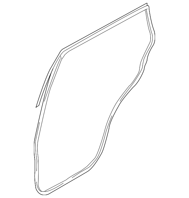 83130-1F000 Деталь DOOR W'STRIP, LEFT