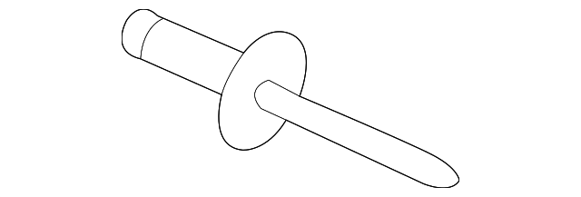 WHT-007-054 Деталь QTR GLASS RIVET, LEFT