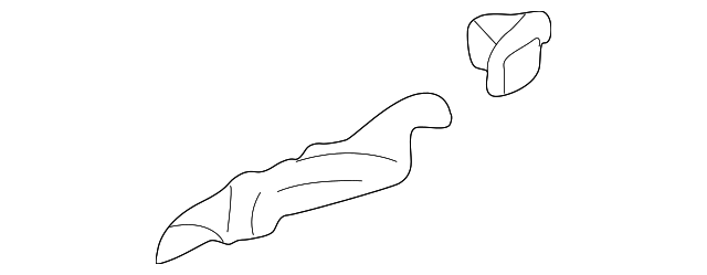 15229854 HANDLE, OUTSIDE, RIGHT