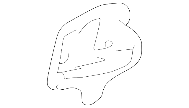 25695754 HANDLE, INSIDE, LEFT