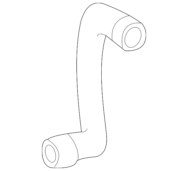 203-501-02-82 Деталь LOWER HOSE