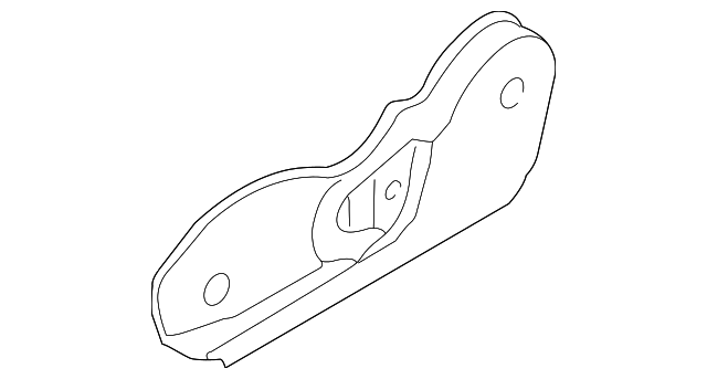 GD7A881H380 Деталь SIDE COVER, LEFT