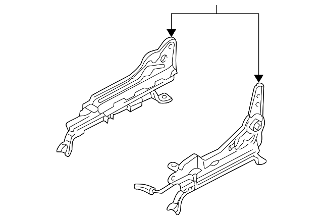 GD7A88A50 Деталь SEAT ADJUST ASSY, LEFT