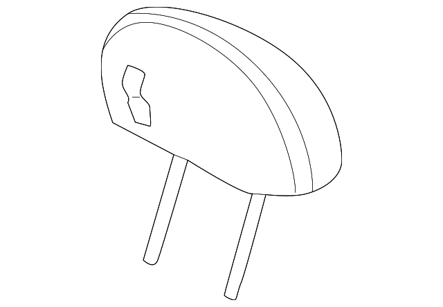 GD7B8814029 Деталь HEADREST, LEFT