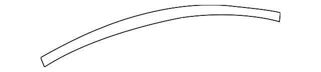 86362-1M000 Деталь BLACK OUT TAPE, LEFT