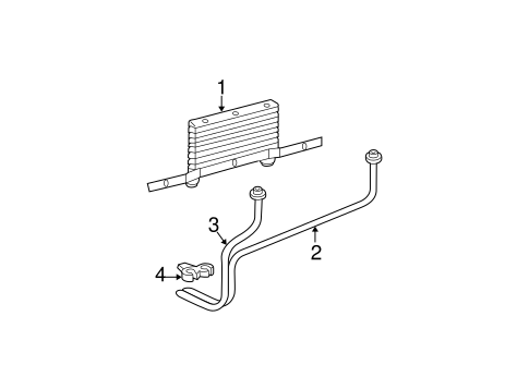 Tahoe TRANS OIL COOLER