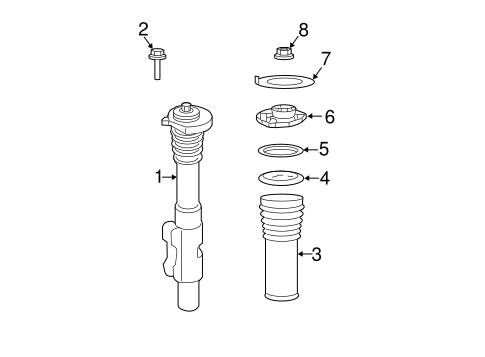 Sprinter 3500 STRUTS & COMPONENTS