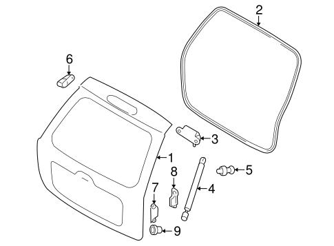Sportage GATE & HARDWARE