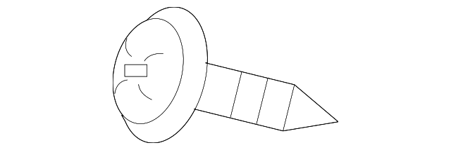 8251878J00 Деталь OUTER MOLDING LOWER BOLT, LEFT