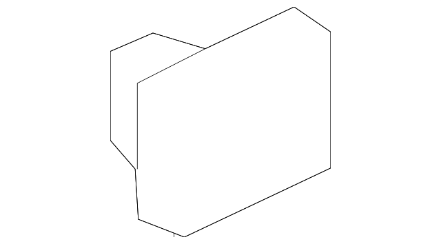 7756578J00 Деталь ROCKER MOLDING RETAINER CLIP, RIGHT