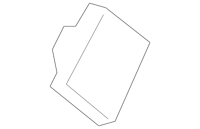 7718978J01 Деталь OUTER MOLDING CLIP, RIGHT