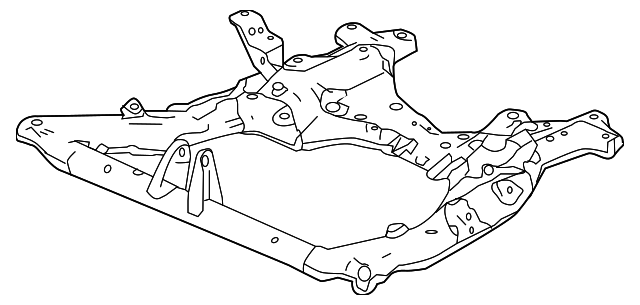 50200-T0A-A02 Деталь SUB-FRAME, FR.