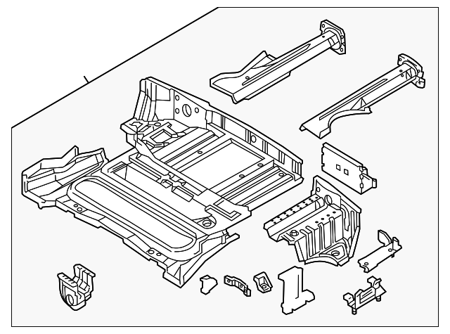 41-12-8-413-719 Деталь FLOOR PAN ASSY