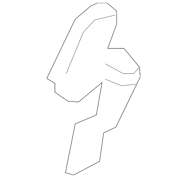 19317588 Деталь RECLINE COVER
