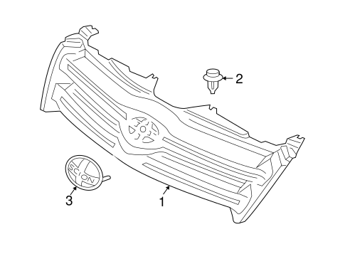 xA GRILLE & COMPONENTS