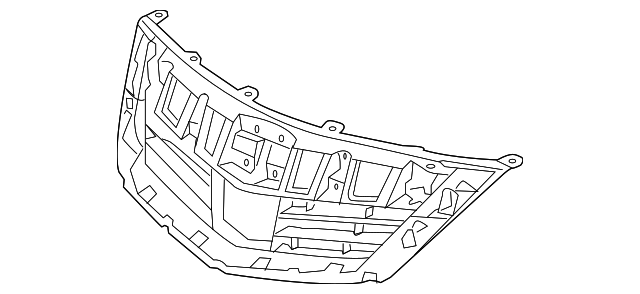 71121-SJA-A31 Деталь BASE, FR. GRILLE