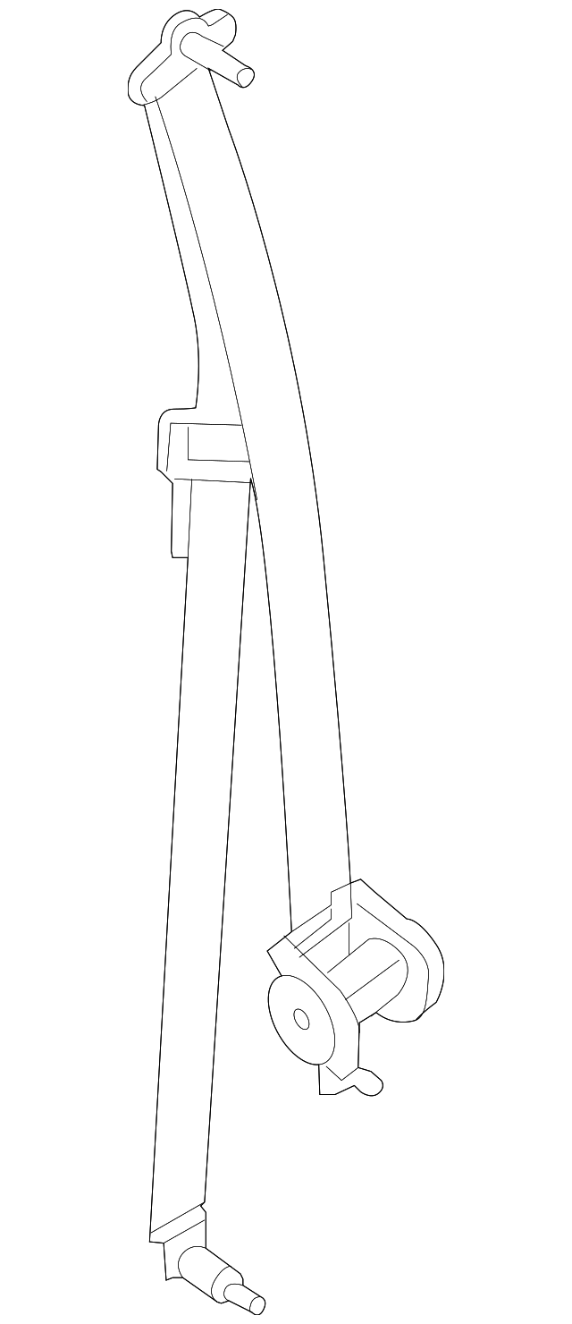 88845-9FJ8A Деталь BELT & RETRACTOR, LEFT